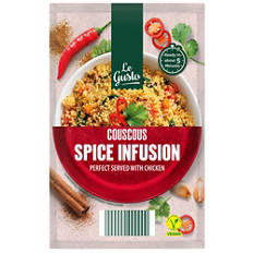 Couscous aromatisé, infusion aux épices