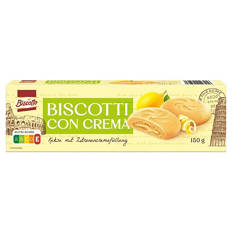 Biscotti con Crema 150 g, Zitrone