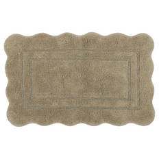Boho Badematte, Taupe