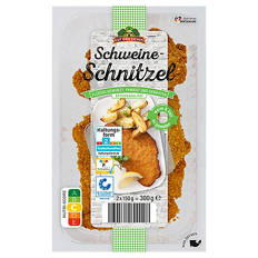 Schnitzel-Spezialitäten 300 g, Schweineschnitzel