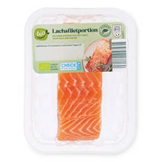 Frisches Bio Lachsfilet