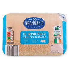 Irish Pork Skinless Sausages 16 Pack