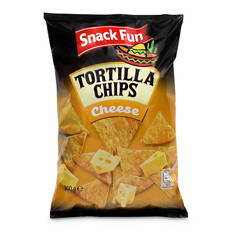Chips tortilla, saveur fromage nacho