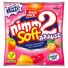 Nimm 2, Soft Kaubonbons Brause 345 g