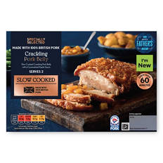 Slow Cooked Crackling Pork Belly