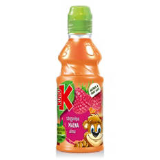 Gyümölcsital, sárgarépa-málna-alma, 0,3 l