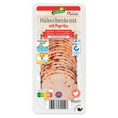 Hähnchenbrust 150 g, Paprika