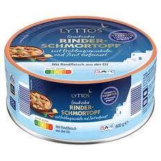 Griechischer Rindfleischeintopf 400 g, Klassik