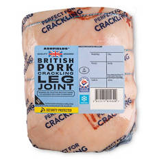 British Pork Crackling Leg Joint