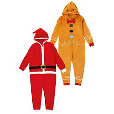 Combinaison de Noël en peluche