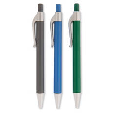 Penna a sfera, inchiostro nero, tinta unita