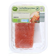 Frisches Bio Lachsfilet