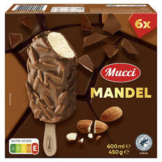Premium Stieleis Mandel 600 ml