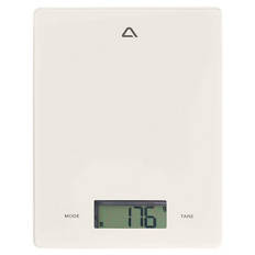 Digitale Küchenwaage, Rechteckige Waage, Beige