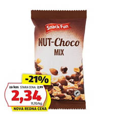 Oreški, čokoladna mešanica