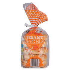 Sesame Bagels 5 Pack