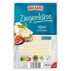 Ziegenkäsescheiben 150 g, Natur
