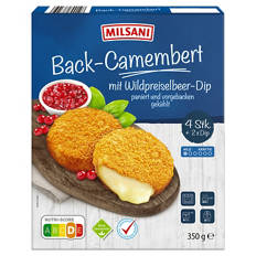 Back-Camembert mit Wildpreiselbeer-Dip 350 g