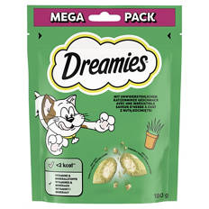 Knuspertaschen / Dreamies, Katzenminze 180 g