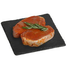 Bistecche di lonza di maiale speziate