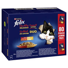 Felix 80 x 85 g, Doppelt Lecker