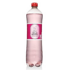 Szénsavas üdítőital, wild berry, 1 l