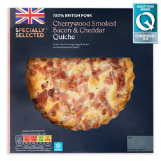 Cherrywood Smoked Bacon & Cheddar Quiche