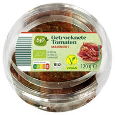 Bio-Antipasti 120 g, Getrocknete Tomaten