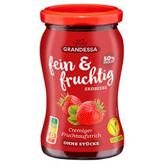Fruchtaufstrich Fein & Fruchtig 300 g, Erdbeere