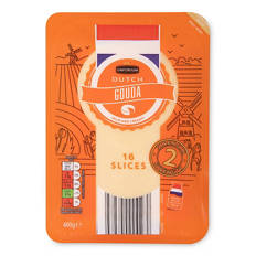 Dutch Gouda Cheese 16 Slices