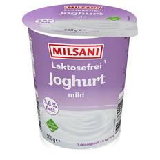 Joghurt laktosefrei mild 3,8 % Fett 500 g