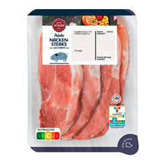 Schweine-Nackensteaks Natur 500 g