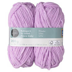 Baby-, Regenbogen- oder Ombré-Garn, Baby, Lila