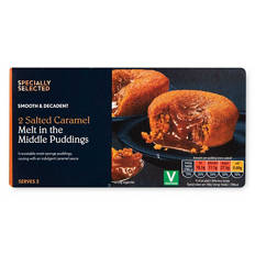 Salted Caramel Twinpack Melt in the Middle Pudding