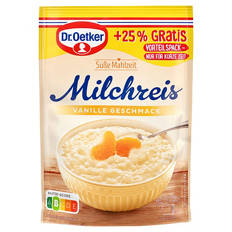 Süße Mahlzeit, Milchreis 115 g, Vanille +25 %