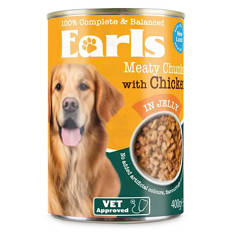 Meaty Chunks Dog Food Can