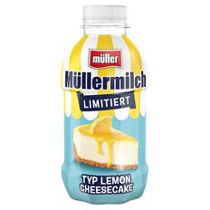 Müllermilch 400 ml, Zitronen-Käsekuchen