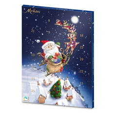 Adventkalender, Blau
