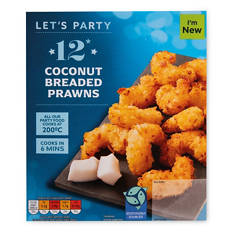 Coconut Breaded Prawns