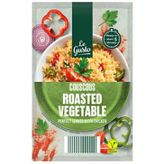 Couscous aromatizzato, Verdure grigliate