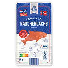 Lachs-Vielfalt 90 g, Räucherlachs