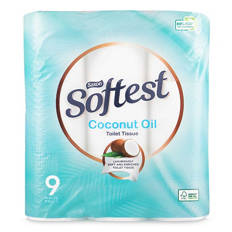 Coconut Oil Toilet Tissue 9 Pack