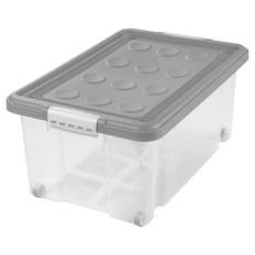 Stapelboxen Set, Groß, Grau