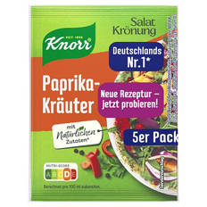 Salatkrönung 5er-Pack, Paprika-Kräuter
