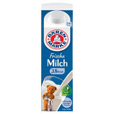 Vollmilch 3,8 % 1 l