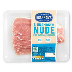 Nude Rashers Made without Nitrites Unsmoked