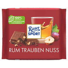 Schokolade Bunte Viel, Rum trauben Nuss