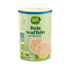 Bio-Reiswaffeln 135 g, mit Salz