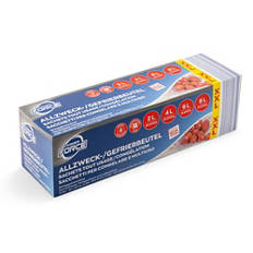 Vrečke za zamrzovanje z dvojnim zapiralom