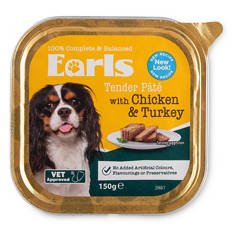 Tender Pâté Dog Food Tray